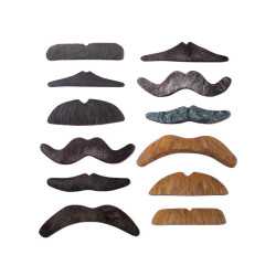 Lot 12 moustaches