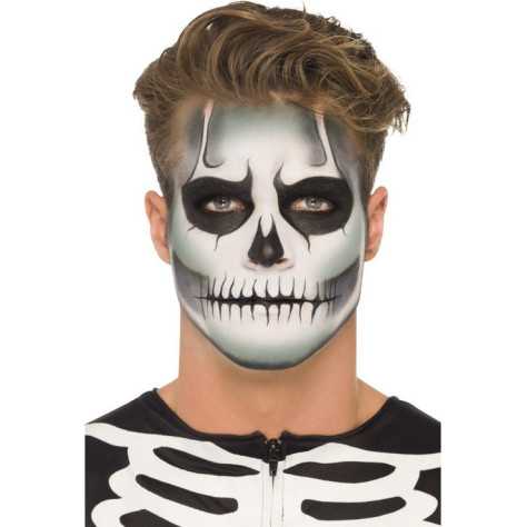 Kit maquillage squelette phosphorescent adulte Halloween