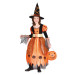 Déguisement sorcière orange fille Halloween
