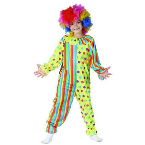 Déguisement clown coloré enfant