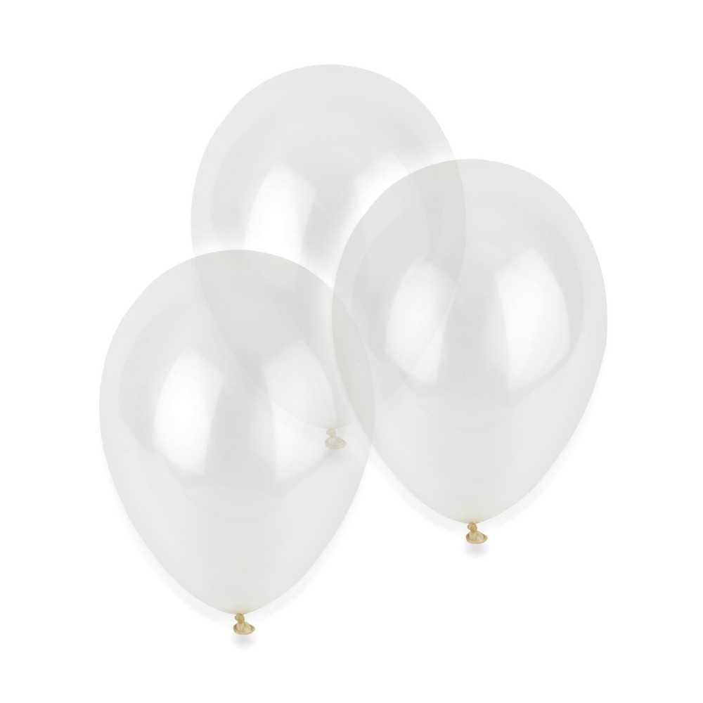 12 Ballons transparents 28 cm