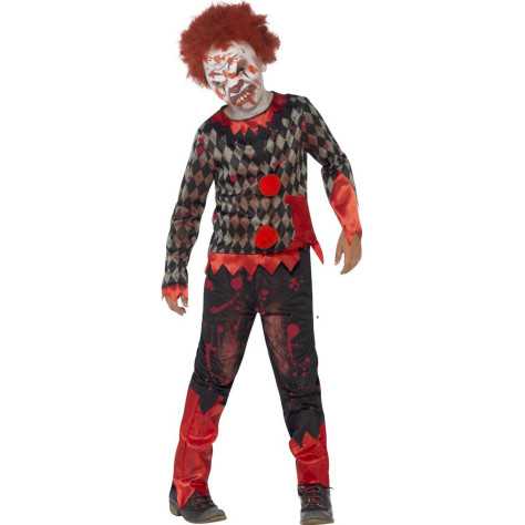 Déguisement zombie clown enfant Halloween
