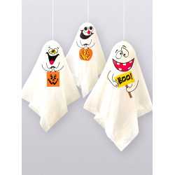 3 Fantômes à suspendre Halloween