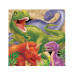 16 Serviettes en papier Anniversaire Dinosaures 33 x 33 cm