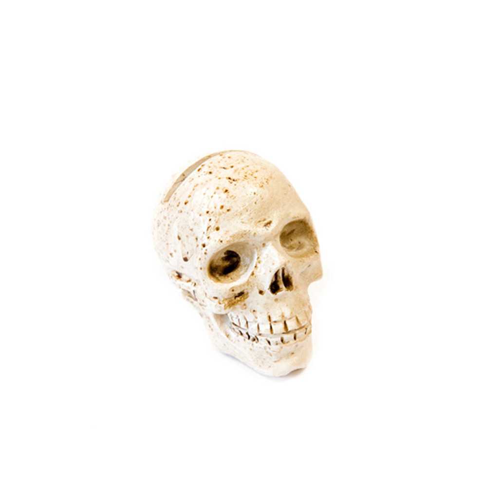 Marque place en résine Crâne 4,5 x 5,5 cm