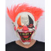 Masque latex clown de l'enfer adulte Halloween