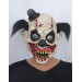 Masque latex clown sanglant adulte Halloween