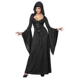 Déguisement sorcière noire pour femme Halloween