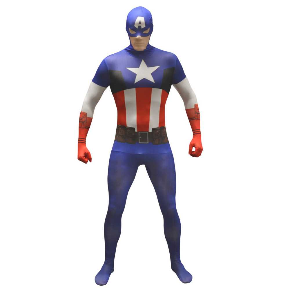 Déguisement classique Captain America adulte Morphsuits