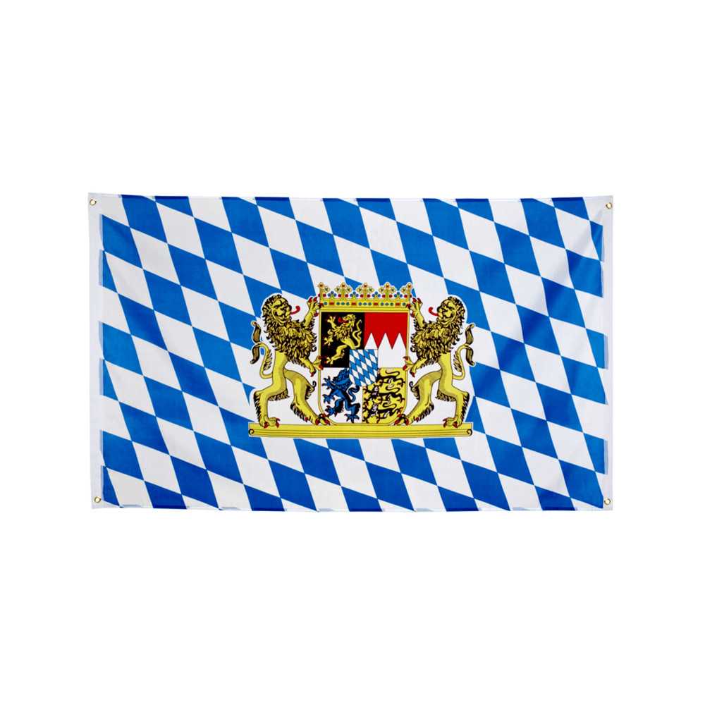 Bannière drapeau Bavarois 90 x 150 cm