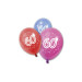 8 Ballons en latex anniversaire 60 ans 30 cm