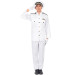 Déguisement uniforme d'officier de la marine homme