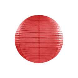 Lanterne japonaise rouge 35 cm