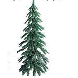 Pic décoratif Sapin plastique bûche de Noël 7 cm