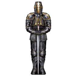 Décoration chevalier avec armure 182 cm