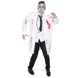 Déguisement docteur zombifié homme