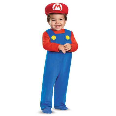 Déguisement Mario bébé