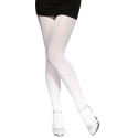 Collants opaques blancs adulte