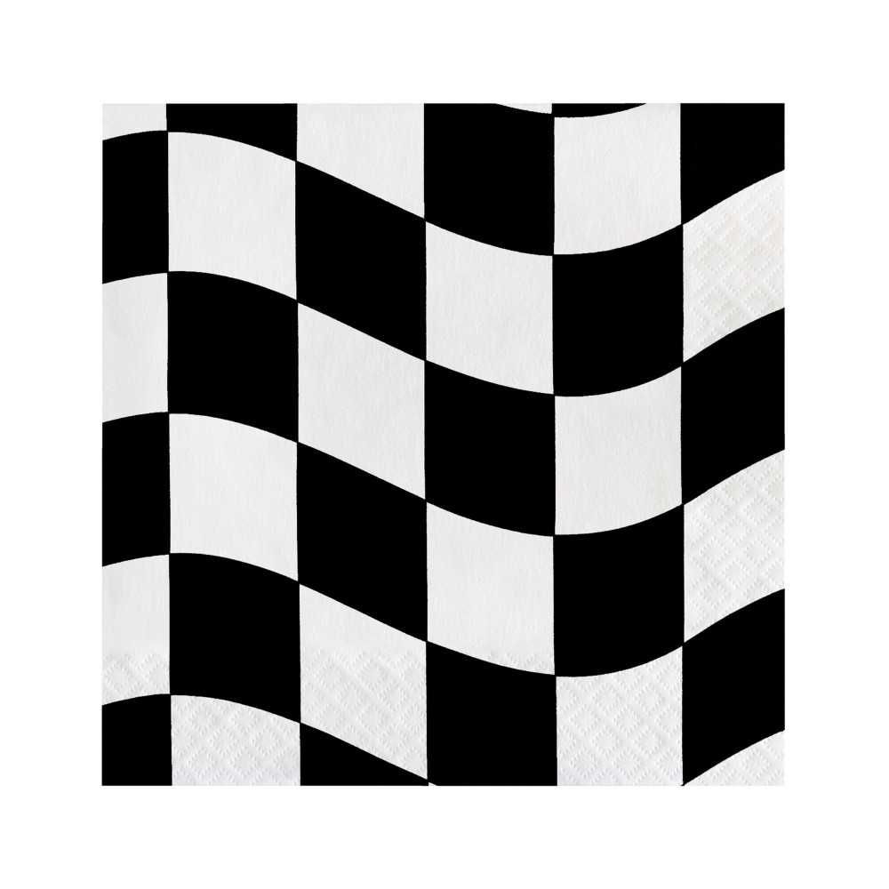 20 Serviettes en papier Racing 33 x 33 cm