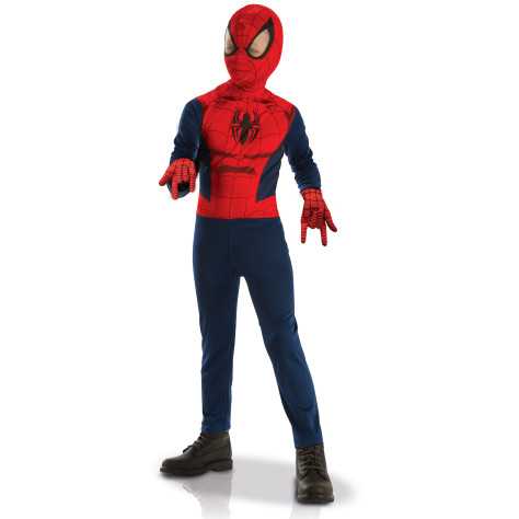 Coffret classique Spiderman avec gants garçon