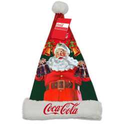 Bonnet lumineux géant Coca-Cola