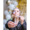 6 flacons de bulles à savon mariage