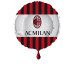 Ballon aluminium rond AC Milan 43 cm